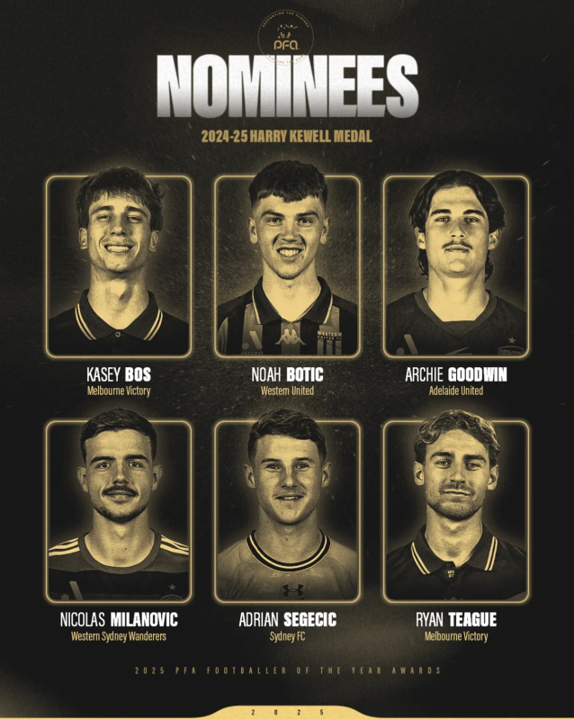 咪咕高清视频-澳超PFA年度提名：小古德温入选最佳青年球员