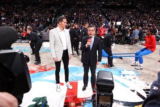 咪咕视频体育频道-NBA新春庆祝活动，中国驻纽约总领事黄屏发表致辞